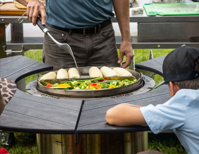 Flat-Top Griddle. Breakfast to Dinner.